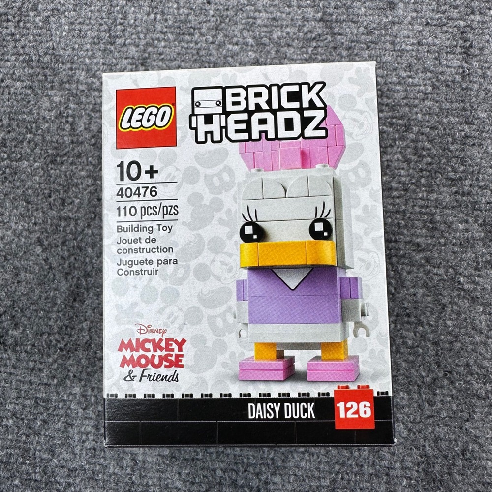 LEGO 40476‎ BrickHeadz Disney Daisy Duck 110 Pcs 10+ Retired 2023